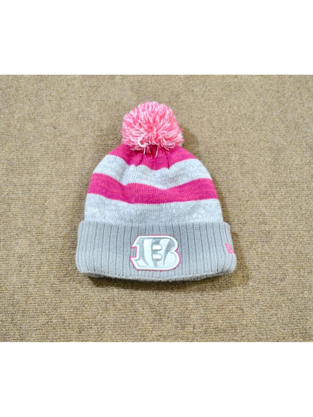 Cincinnati Bengals Breast Cancer Awareness NFL Women's Beanie